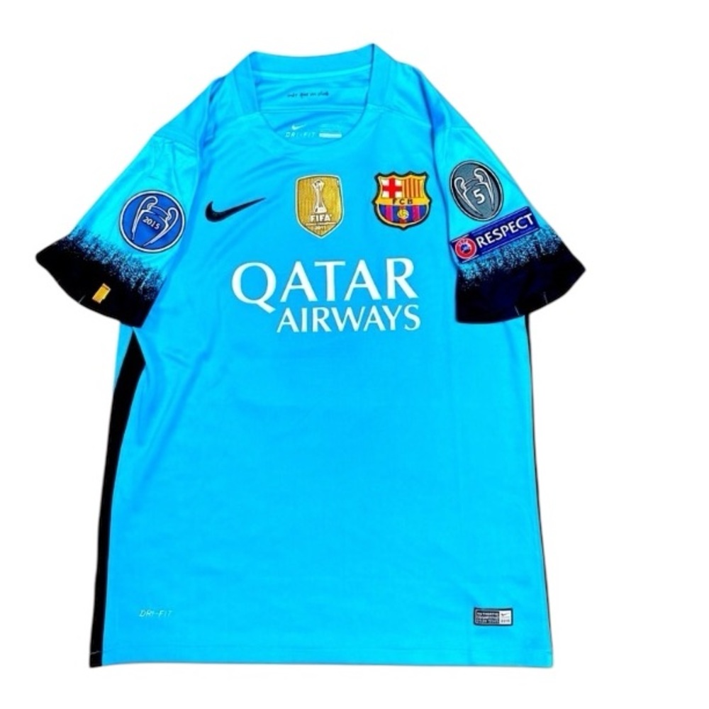 2015/16 FC Barcelona third kit. Lionel Messi soccer football jersey. NWT - Picture 1 of 3